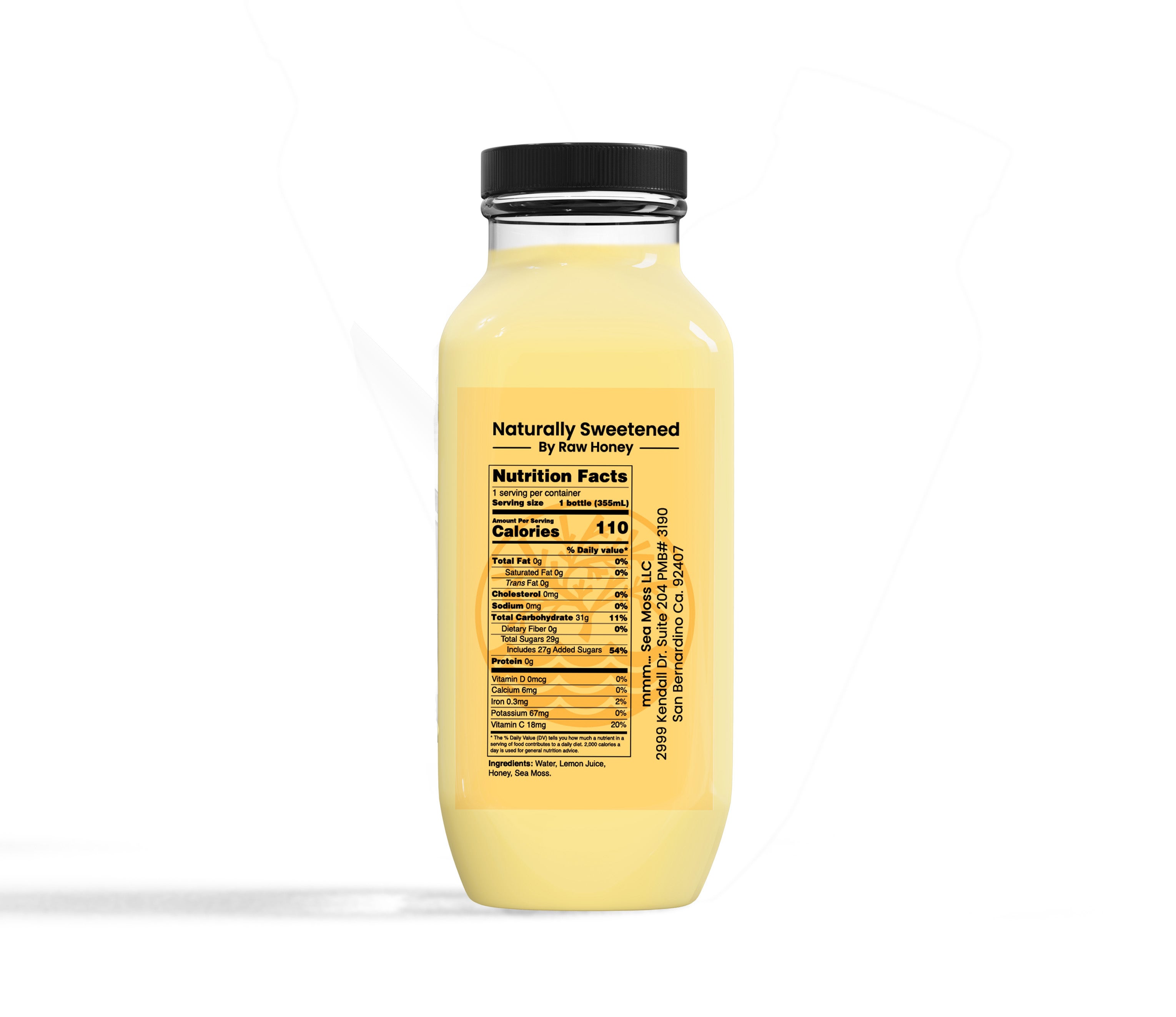 Classic Original Lemonade with Sea Moss | mmm Sea Moss | mmm